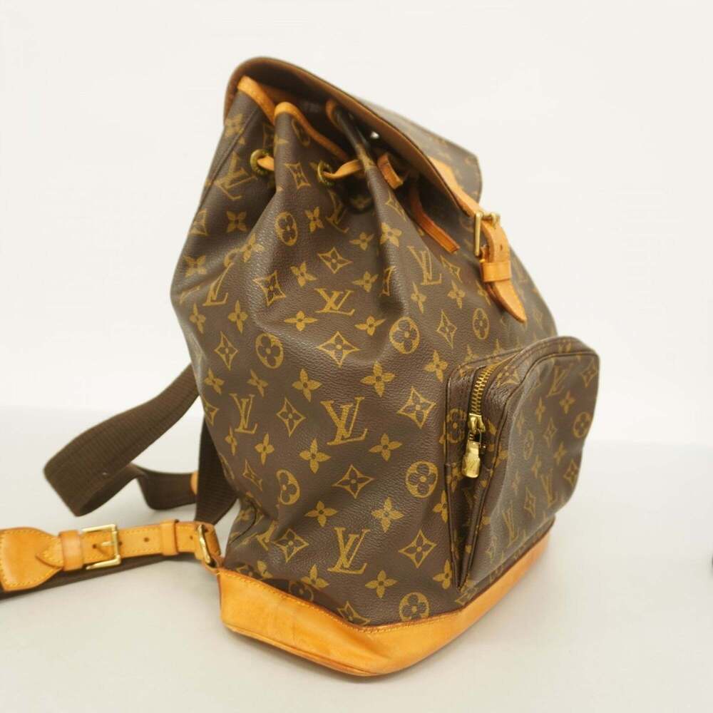 LOUIS VUITTON Brown Monogram Backpack - Picture 2 of 16
